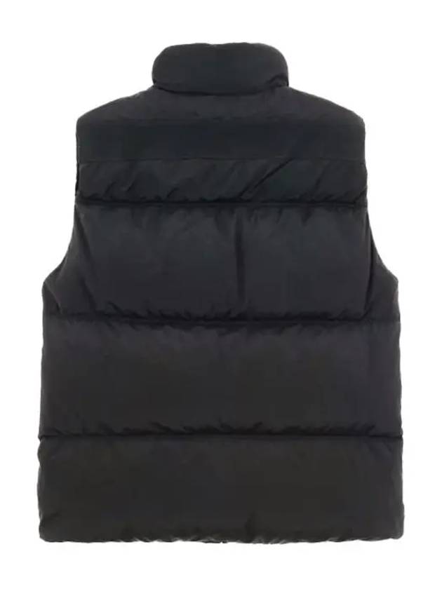 High Neck Padded Vest Black - STONE ISLAND - BALAAN 3