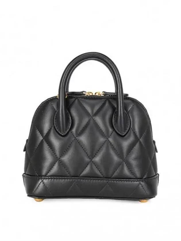 Ville Quilted Leather Top Handle Cross Bag Black - BALENCIAGA - BALAAN 4