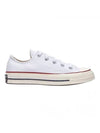 Chuck 70 Vintage Canvas Low Top Sneakers White - CONVERSE - BALAAN 1