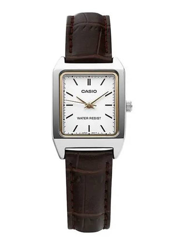 LTP V007L 7E2UDF Women’s Leather Watch - CASIO - BALAAN 1