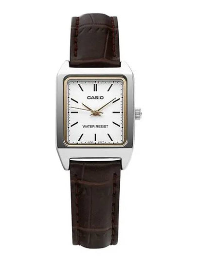 LTP V007L 7E2UDF Women’s Leather Watch - CASIO - BALAAN 2