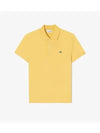 Men s Slim Fit Basic Polo Yellow - LACOSTE - BALAAN 1