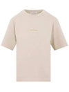 Logo Crew Neck Short Sleeve T-Shirt Titanium Grey - ACNE STUDIOS - BALAAN 2