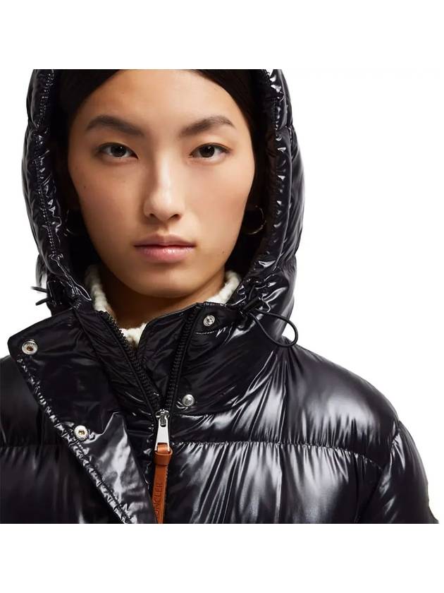 Bellevue Down Long Padding Black - MONCLER - BALAAN 4