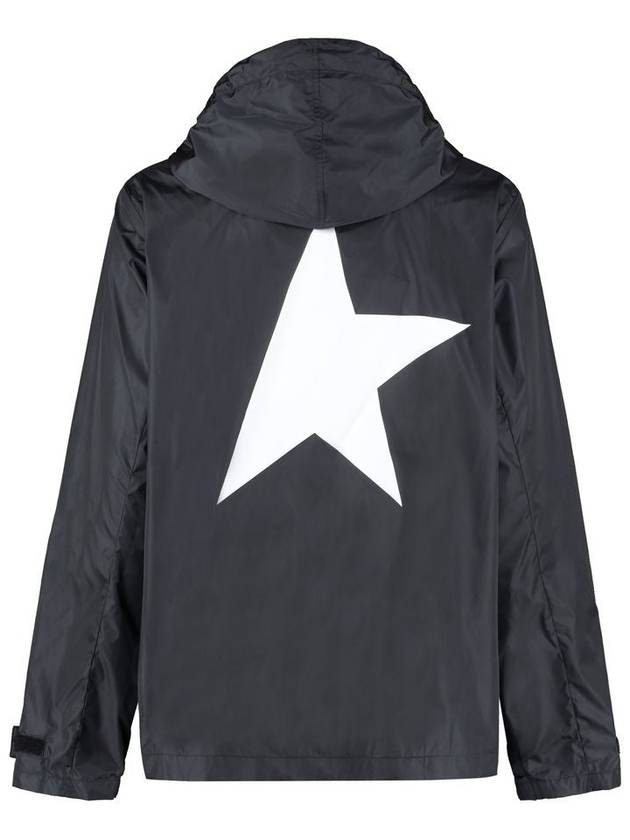 Daris Technical Hooded Jacket Black - GOLDEN GOOSE - BALAAN 3