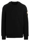 s Logo Patch Sweatshirt Sweatshirt Black - MOOSE KNUCKLES - BALAAN 3