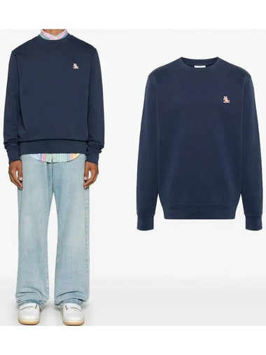 Maison Kitsune Chillex Patch Men s Sweatshirt LM00303 P476 - POLO RALPH LAUREN - BALAAN 1