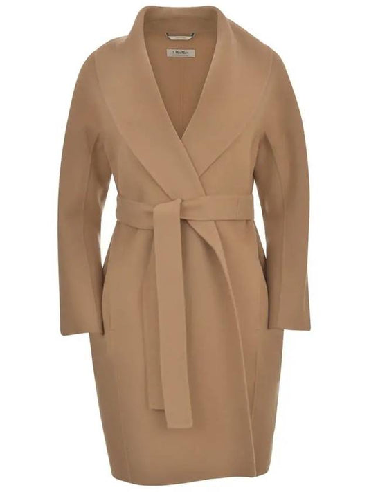 MESSI Wool Coat Camel 2390160339 045 - MAX MARA - BALAAN 1