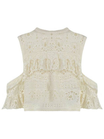 Chloé Crochet Knit Top - CHLOE - BALAAN 1