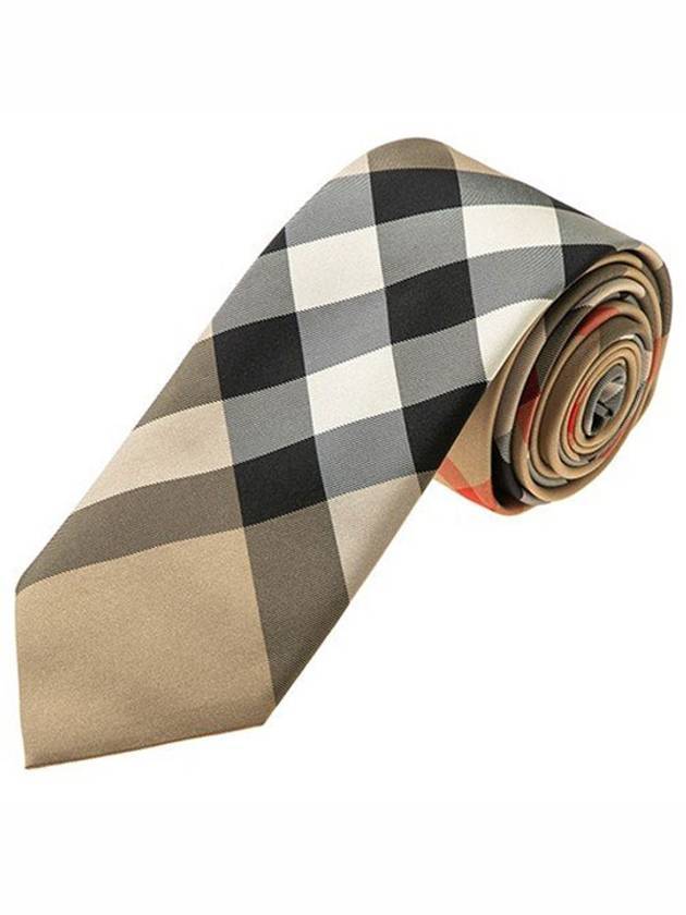 Manston Classic Cut Check Tie Archive Beige - BURBERRY - BALAAN 1