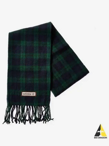 Tartan scarf NINDIGCGREEN - ADIDAS - BALAAN 1