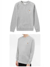 Fox Head Patch Classic Sweatshirt Grey Melange - MAISON KITSUNE - BALAAN 5