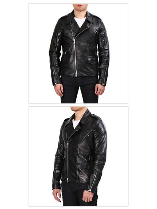 Men's Leather Jacket 7206 NERO - GIORGIO BRATO - BALAAN 2