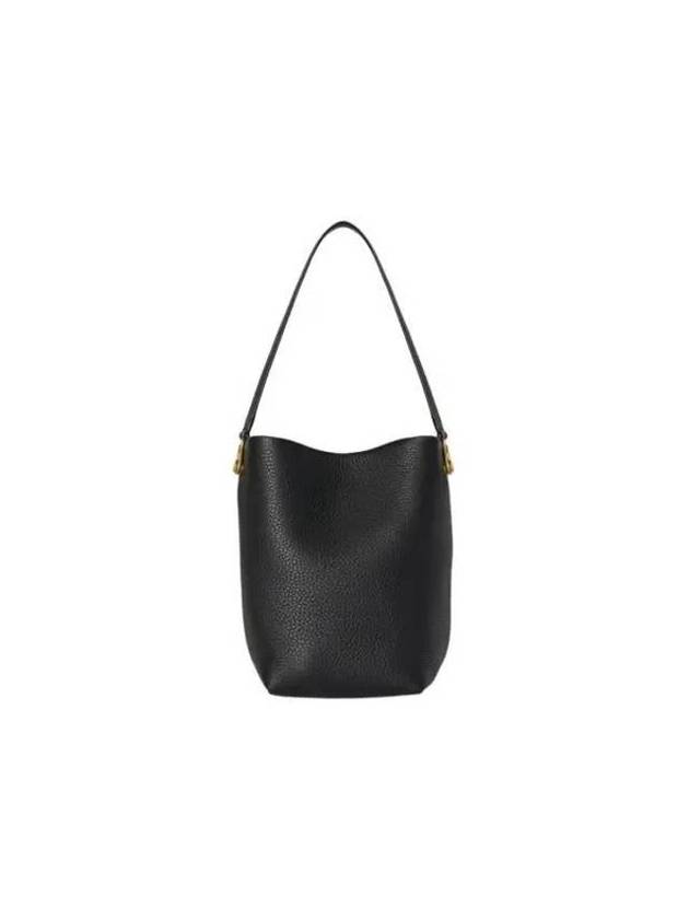 NS Hook Small Tote Bag Black - THE ROW - BALAAN 1