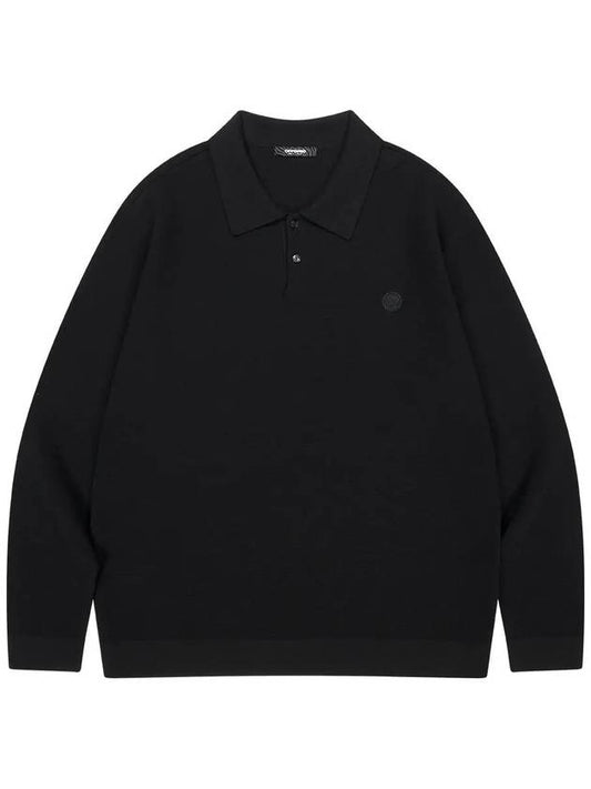 OG Milan Collar Knit Black - OFFGRID - BALAAN 2