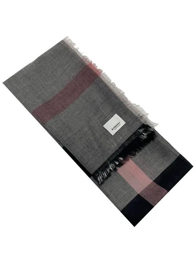 Burberry Scarf Mega Check 40504791 Dark Trench - GUCCI - BALAAN 2