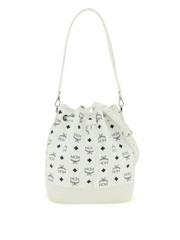 VISETOSMOTIF DESSAU medium bucket bag MWDCSDU02 WT B0230268736 - MCM - BALAAN 1