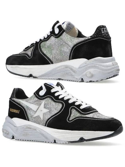 Silver Star Running Sole Low Top Sneakers Grey - GOLDEN GOOSE - BALAAN 2