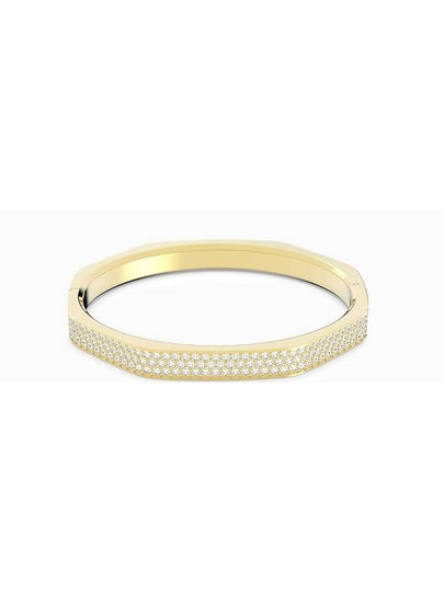 Dextera Octagon Bangle Bracelet Gold - SWAROVSKI - BALAAN 2