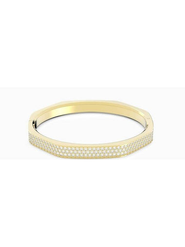 Dextera Octagon Bangle Bracelet Gold - SWAROVSKI - BALAAN 1