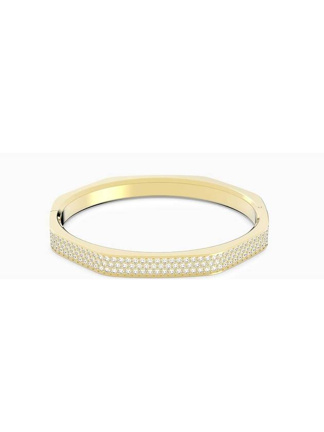 Dextera Octagon Bangle Bracelet Gold - SWAROVSKI - BALAAN 1