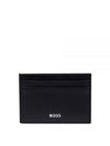 Logo Stamp Leather Card Wallet Black - HUGO BOSS - BALAAN 2