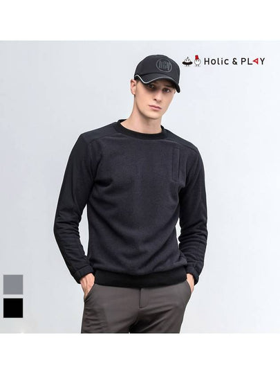 Men s windproof lining zipper point sweat t shirt HC4MTS003 - HOLIC&PLAY - BALAAN 2