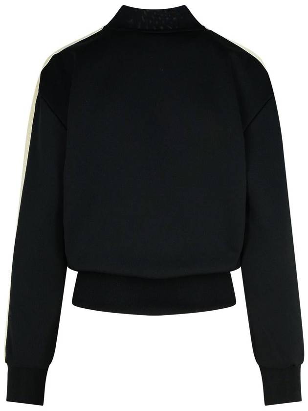 Palm Angels 'Track' Black Polyester Sweatshirt - PALM ANGELS - BALAAN 3