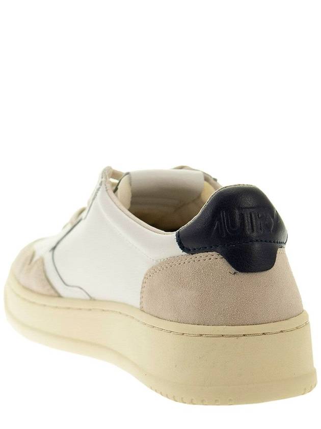 Medalist Navy Tab Low Top Sneakers White Blue - AUTRY - BALAAN 4