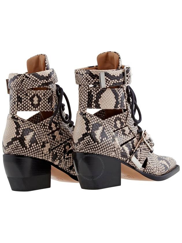 Chloe Ladies Python Boots In Grey, Brand Size 36 (US Size 6) - CHLOE - BALAAN 3