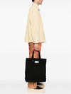 Number Canvas Large Tote Bag Black - MAISON MARGIELA - BALAAN 7