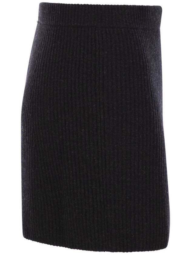 TEIERA - Ribbed knit miniskirt - MAX MARA SPORTMAX - BALAAN 3