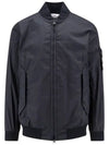 Membrana 3L TC Bomber Jacket Navy - STONE ISLAND - BALAAN 2