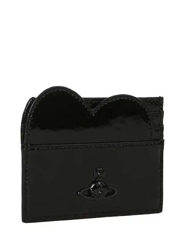 heart card wallet black - VIVIENNE WESTWOOD - BALAAN 3