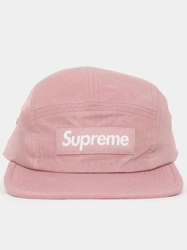 patch logo waxed ripstop camp cap FW24H16 LT PINK - SUPREME - BALAAN 1