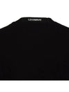Diagonal Raised Fleece Sweatshirt Black - CP COMPANY - BALAAN 9
