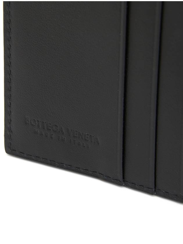 Intrecciato Slim Half Wallet Black - BOTTEGA VENETA - BALAAN 6