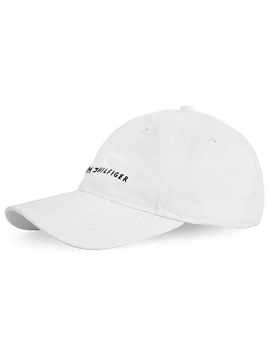 6941823 100 Figer logo classic ball cap white - TOMMY HILFIGER - BALAAN 2