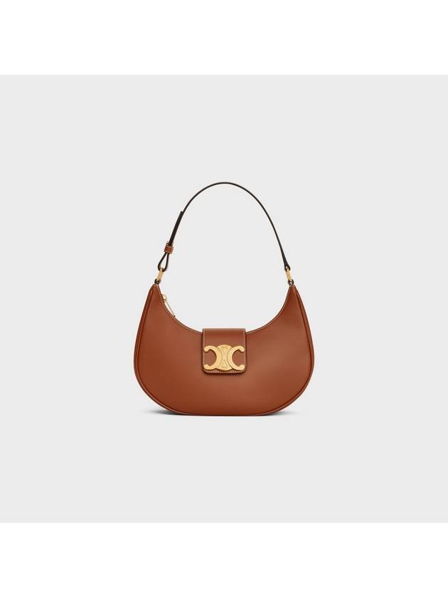 Ava Triomphe Smooth Calfskin Shoulder Bag Tan - CELINE - BALAAN 2