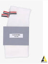 Scallop Pointel Bow Crew Socks White FAS159AY3011100 - THOM BROWNE - BALAAN 2