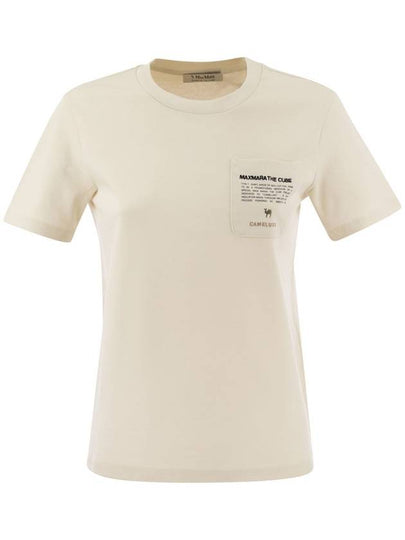 Sax Cotton Short Sleeve T-Shirt Ivory - S MAX MARA - BALAAN 2