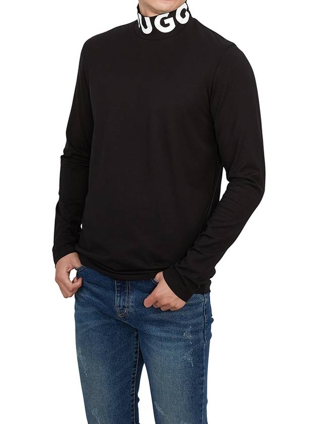 Logo print turtleneck sweatshirt 50494128 - HUGO BOSS - BALAAN 5