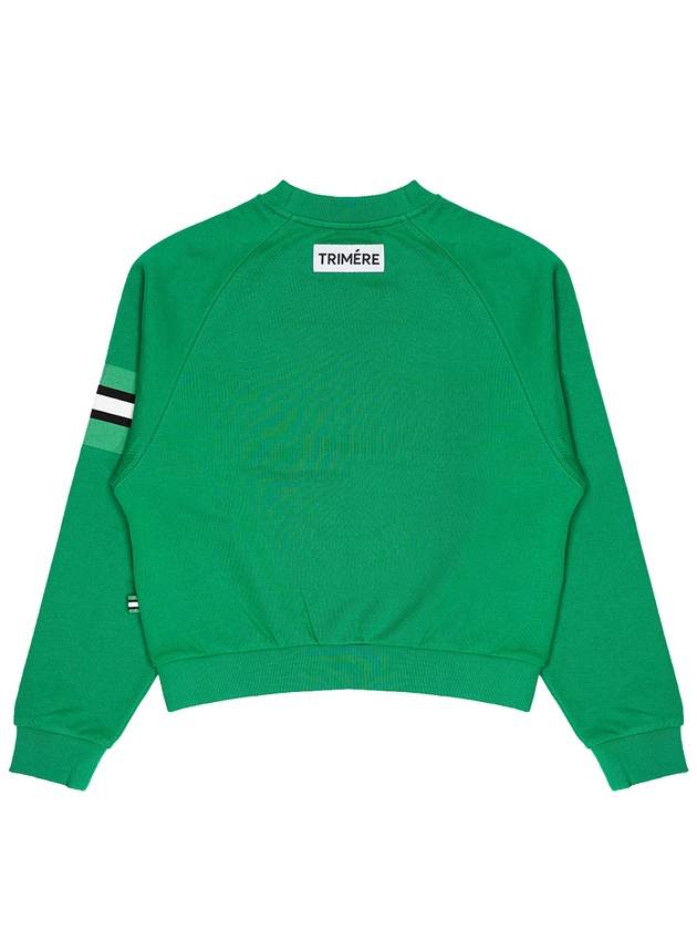 Applique Sweatshirt WOMAN GREEN TMFTS20106 - TRIMERE - BALAAN 3