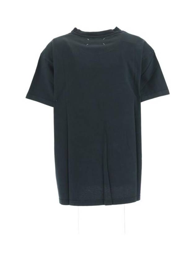 Numeric Logo Short Sleeve T-Shirt Black - MAISON MARGIELA - BALAAN 3