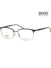 Hugo Boss Glasses Frame BOSS1166 I46 Ultralight Stainless Steel Black Gold - HUGO BOSS - BALAAN 4