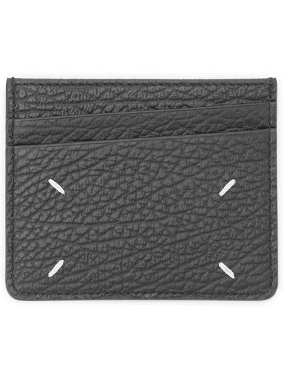 Four Stitch Card Wallet Black - MAISON MARGIELA - BALAAN 2