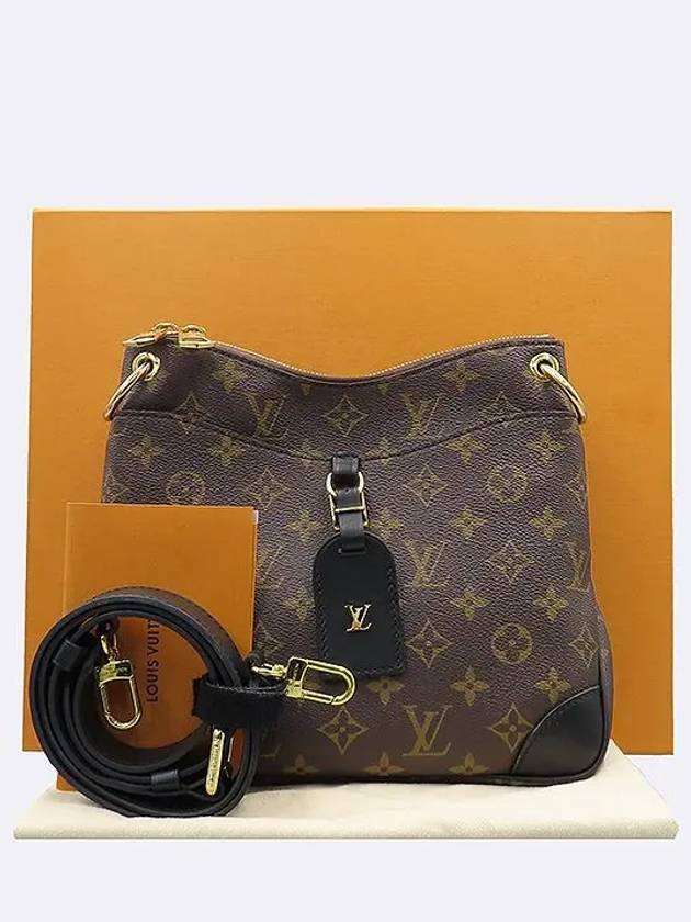 M45353 Monogram Canvas Black New Odeon PM Shoulder Bag - LOUIS VUITTON - BALAAN 1