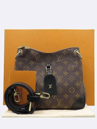 M45353 Monogram Canvas Black New Odeon PM Shoulder Bag - LOUIS VUITTON - BALAAN 1