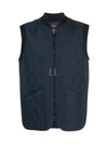 Quilted Vest Navy - A.P.C. - BALAAN 2