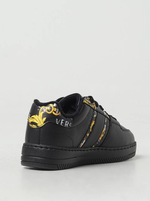 Sneakers Versace Jeans Couture in pelle con stampa - VERSACE - BALAAN 3